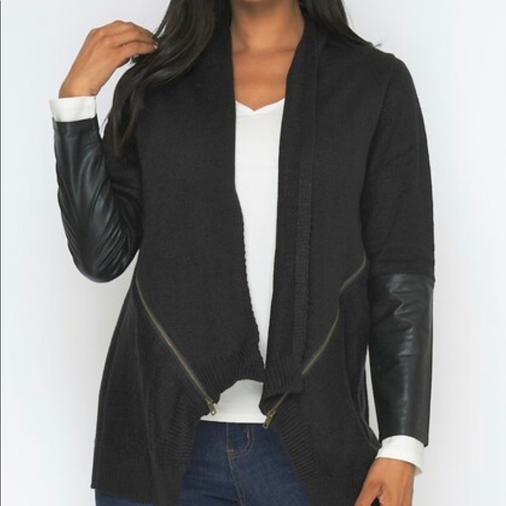 Black CARDIGAN/SWEATER